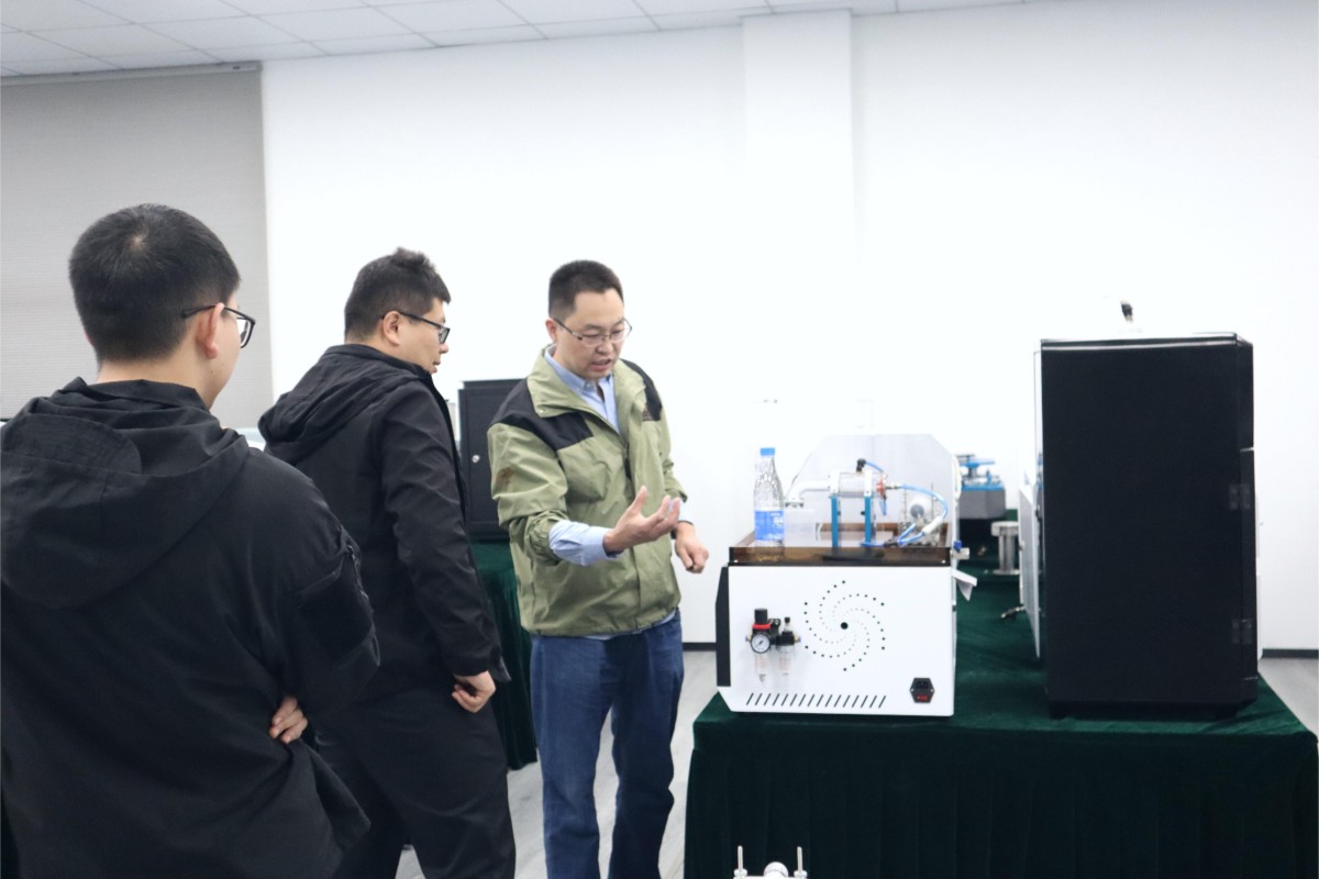 錐形量熱儀技術(shù)交流與考察紀(jì)實(shí)：青島xx公司蒞臨上海理濤