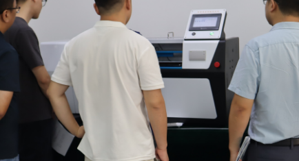 深圳某公司赴上海理濤考察設(shè)備球囊綜合性能測試儀