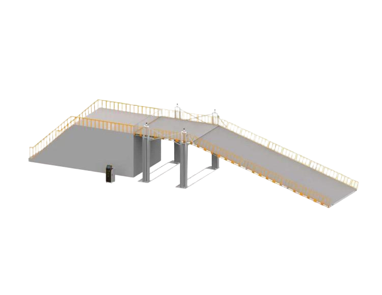 測試機器人最大斜坡角度設(shè)備試驗臺