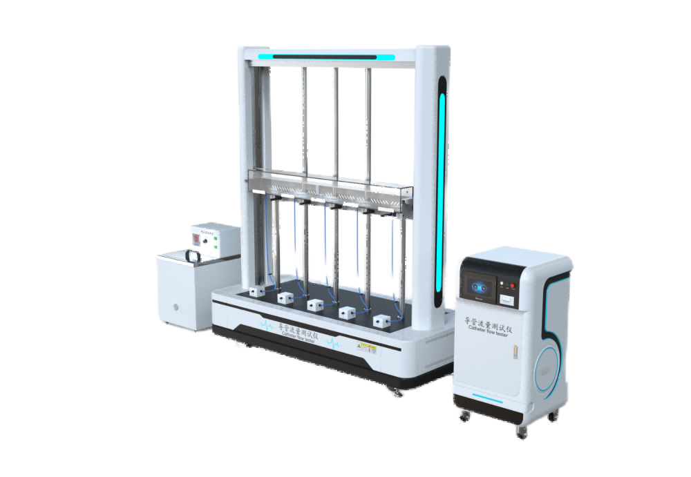 五工位導(dǎo)管流量測試儀流量計法