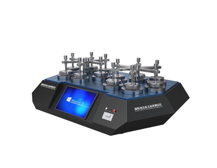電腦版圓軌跡法起毛起球測試儀12工位