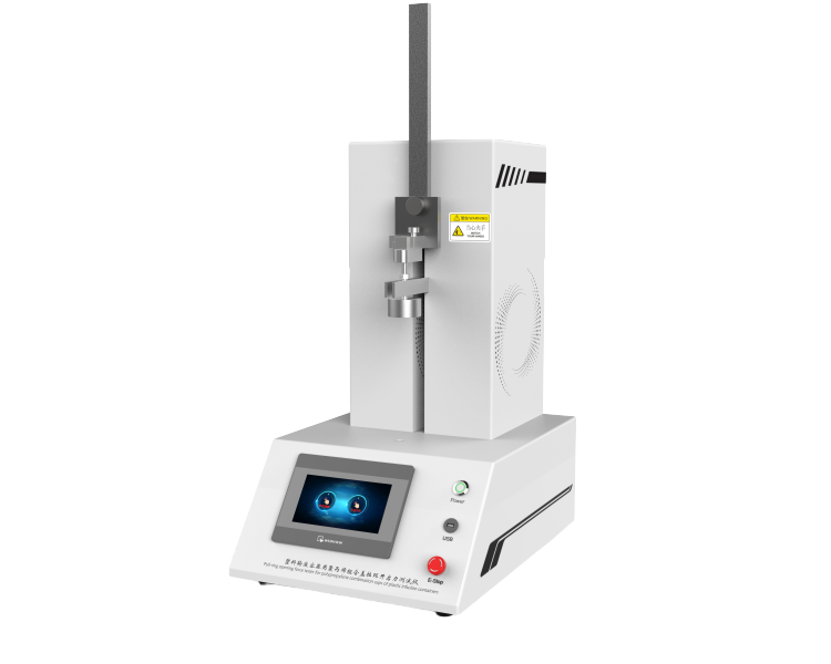 聚丙烯組合蓋拉環(huán)開啟力測試儀、塑料輸液容器用聚丙烯組合蓋拉環(huán)開啟力測試儀