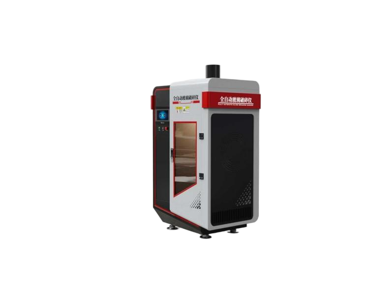 全自動(dòng)玻璃瓶垂直載壓測(cè)定儀、玻璃容器破裂變形測(cè)試儀