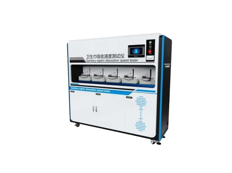 五工位衛(wèi)生巾吸收速度測(cè)試儀含回滲量測(cè)定